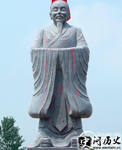 蔡邕雕像