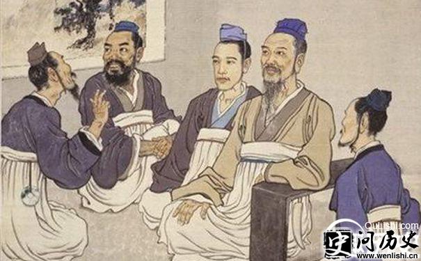 公西华侍坐图