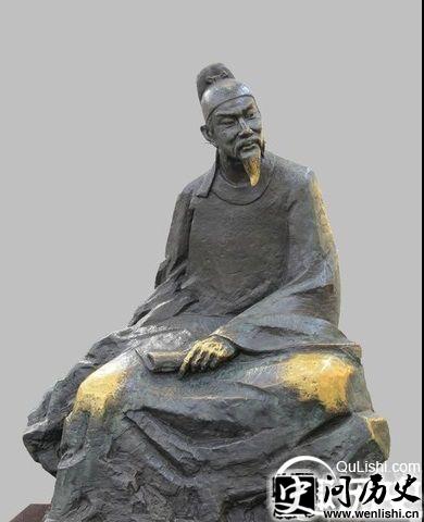 白居易雕像