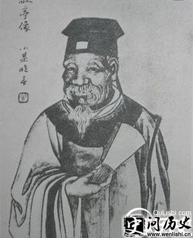 柳敬亭画像