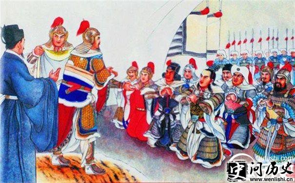 宋太祖平定李重进叛乱图片