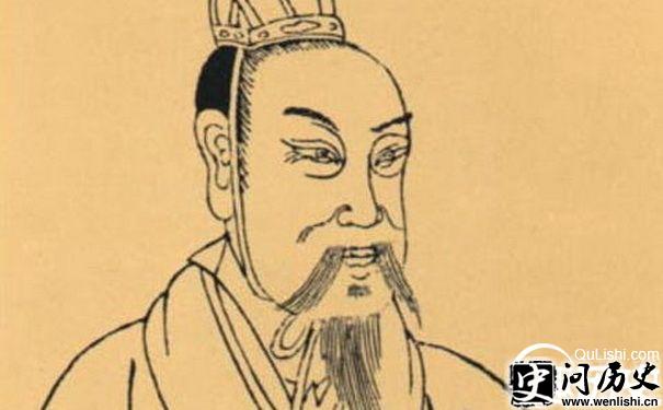 汉文帝刘恒画像