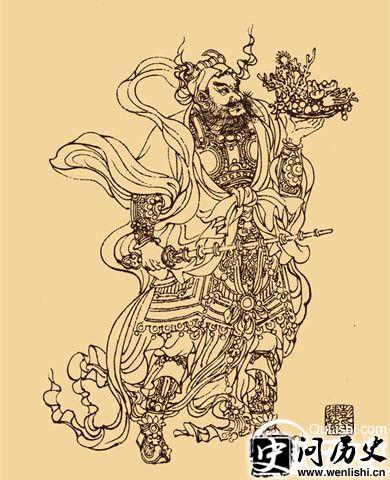 赵公明画像