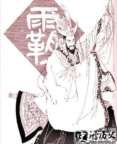 齐桓公像