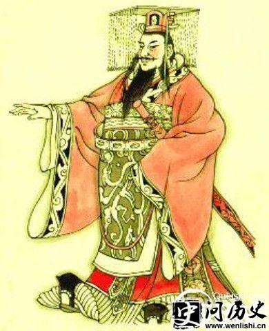 秦始皇像
