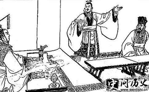 商鞅舌战群臣图片