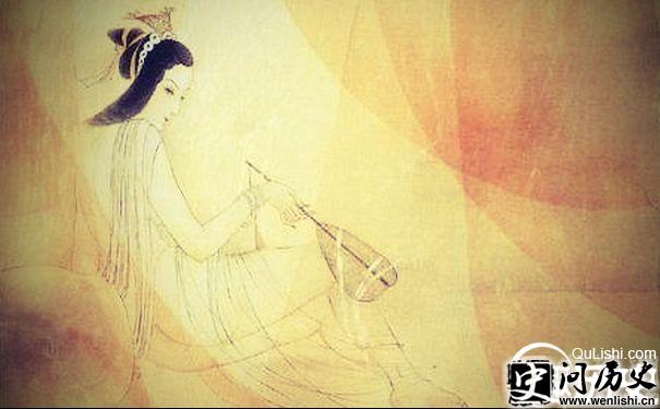 秦始皇母亲赵姬画像
