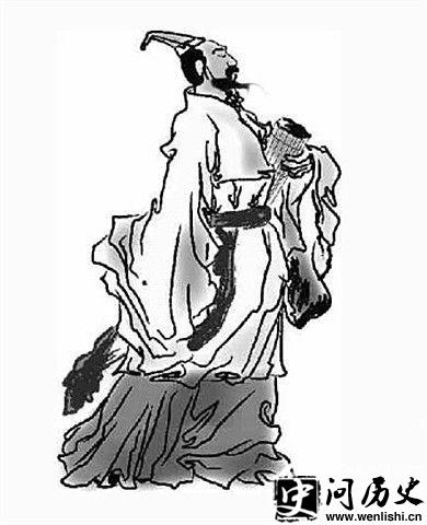 屈原画像