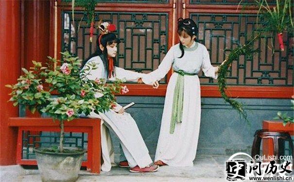 87版《红楼梦》贾宝玉和晴雯剧照