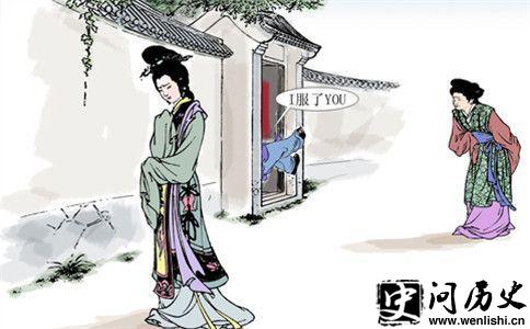 东施效颦画像