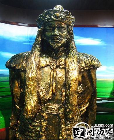 辽圣宗铜像