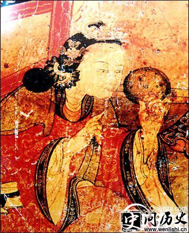 金城公主画像