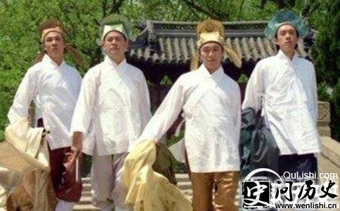 古代男子搭讪美女