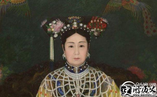 慈禧年轻时画像