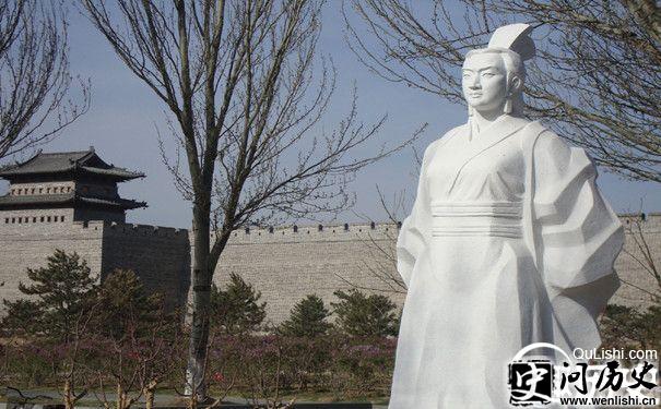 冯太后石像照