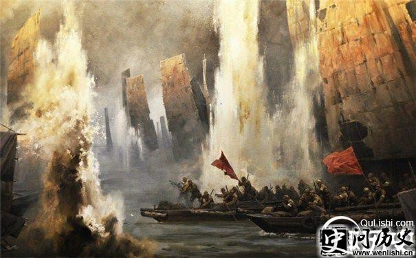 渡江战役图片