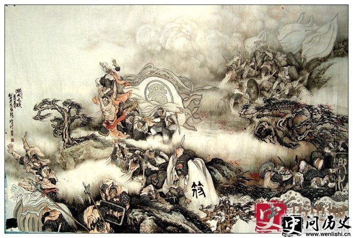 赤壁之战与淝水之战的相同点: