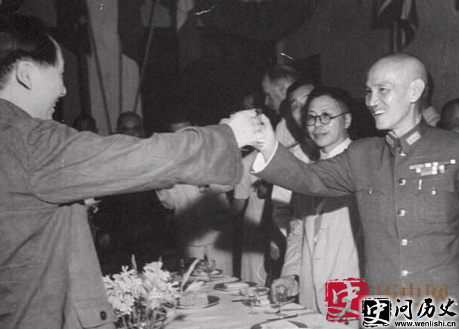 蒋介石与毛泽东