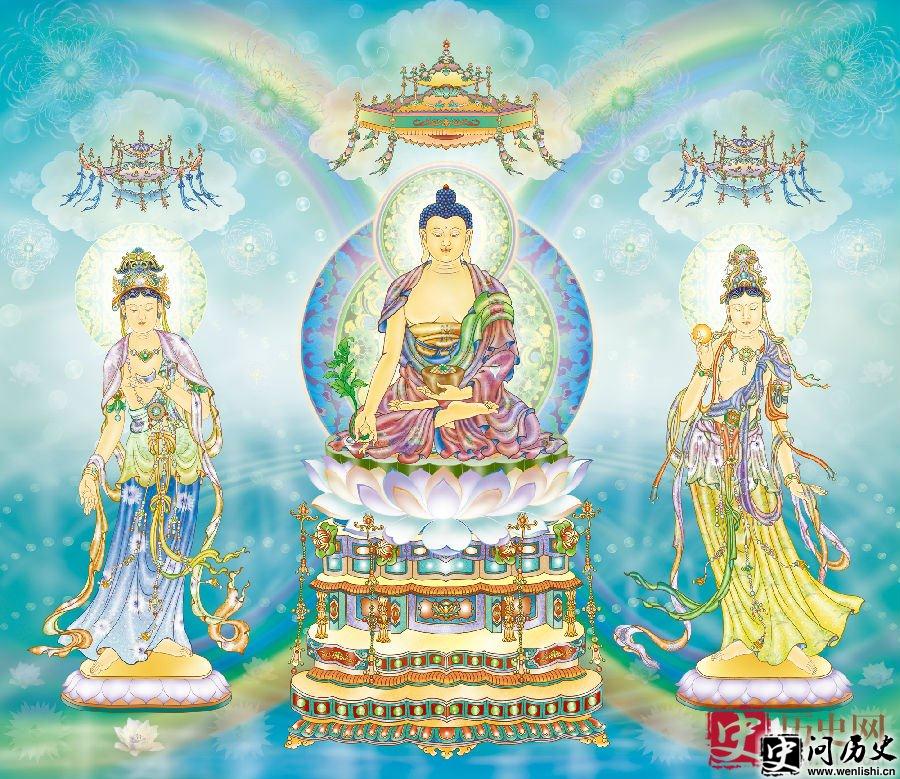 药师佛为什么会散发蓝色佛光?