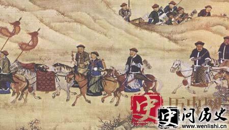 清朝行军图