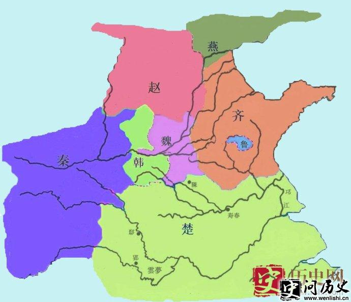 秦国地图