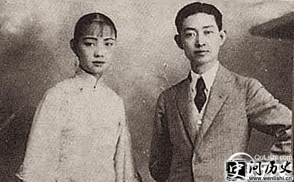 孟小冬与梅兰芳的合照