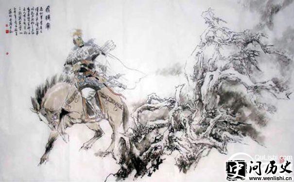 李陵骑马射箭的画像.jpg