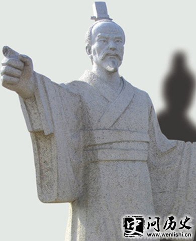 晏子雕像图 晏子雕像图