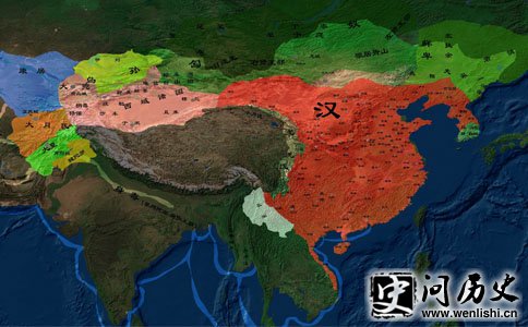 西汉地图
