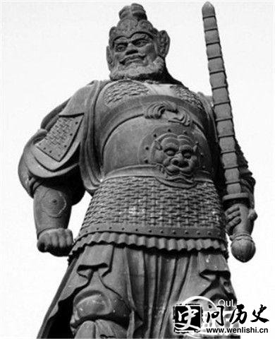 尉迟恭陵墓像