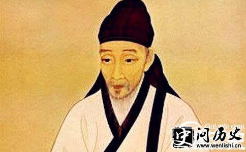 李滉画像