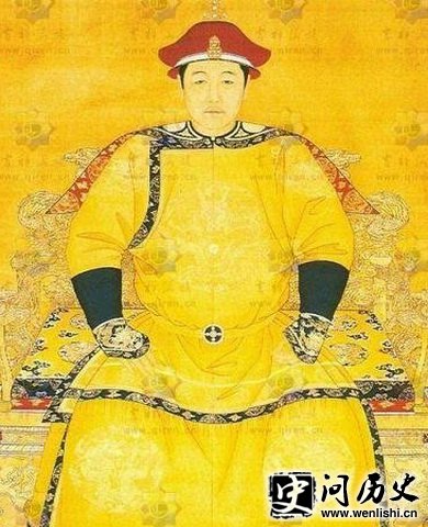福临皇帝画像 福临皇帝画像