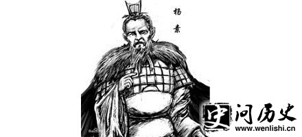 隋朝名将杨素画像