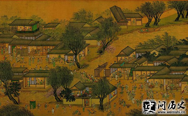 仇英《清明上河图》欣赏 仇英《清明上河图》欣赏