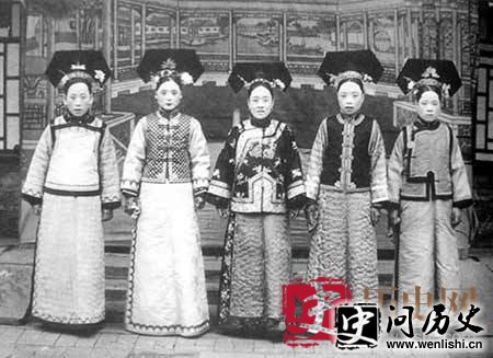 清朝后宫嫔妃和公主的美丽旧照