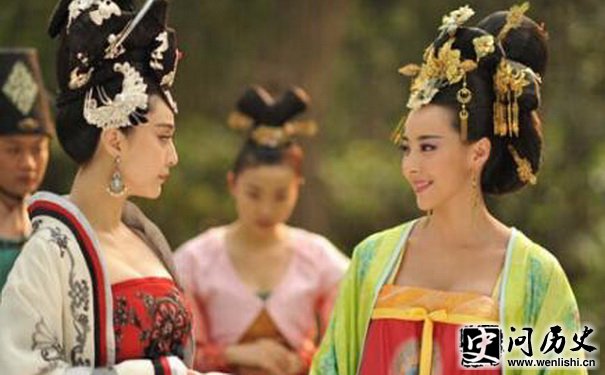 高阳公主和武媚娘剧照 高阳公主和武媚娘剧照