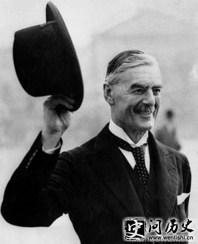 绥靖政策的代表性人物英国首相张伯伦