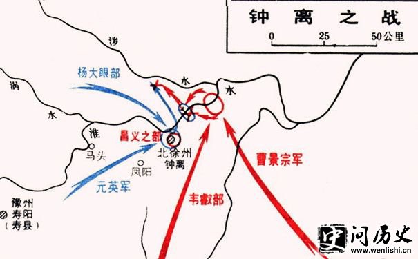 钟离之战地图