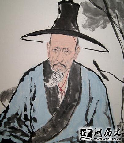 朱耷画像