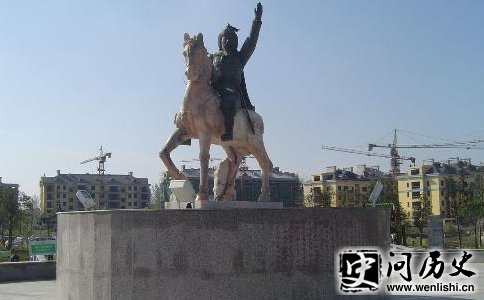 李广利雕像