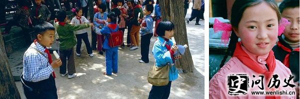 80年代老照片:美好的童年记忆 八十年代的红领巾们