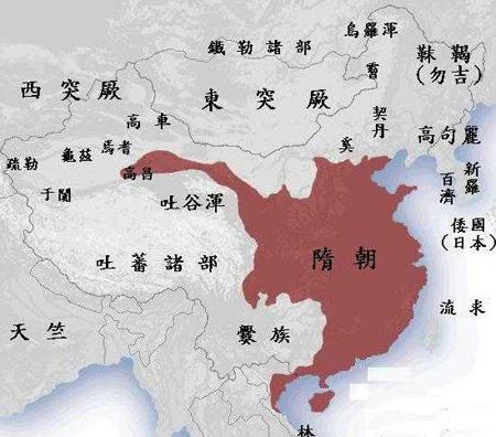 隋朝时的高句丽和朝鲜关岛 隋朝时的高句丽和鲜卑半岛