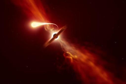 黑洞撕裂恒星瞬间 黑洞撕裂恒星是什么样子的? 黑洞撕裂恒星瞬间 黑洞撕裂恒星是什么样子的?